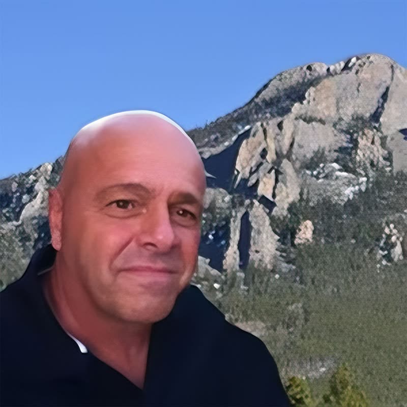 Bill Langis, wildlife and landscape artist, photographed in the Colorado Front Range